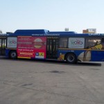 LIC Advertising on Delhi HOHO Buses